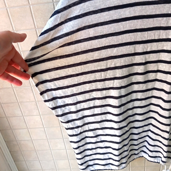 Brax striped loose fitting shirt - Picture 4 of 7